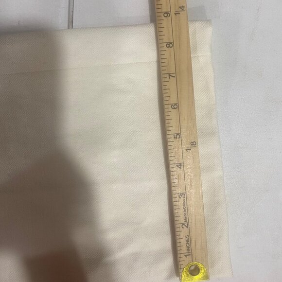 H&M Linen Cotten Trousers Pants  Womens Size 4 Straight Leg Casual Career Office - Picture 13 of 14